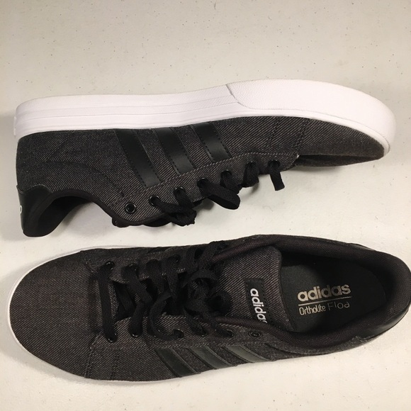 Adidas Sneakers Black Denim Size 12 Ortholite Float - Picture 9 of 15